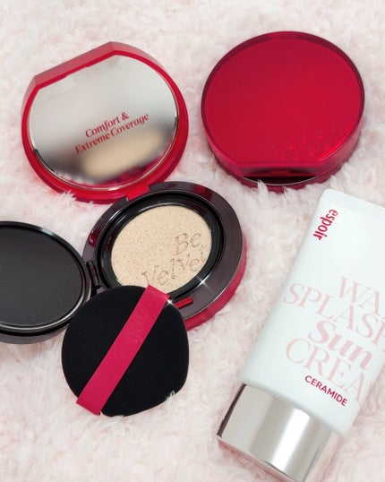 ウォータースプラッシュサンクリーム セラミド/espoir/日焼け止めクリームを使ったクチコミ(1枚目)