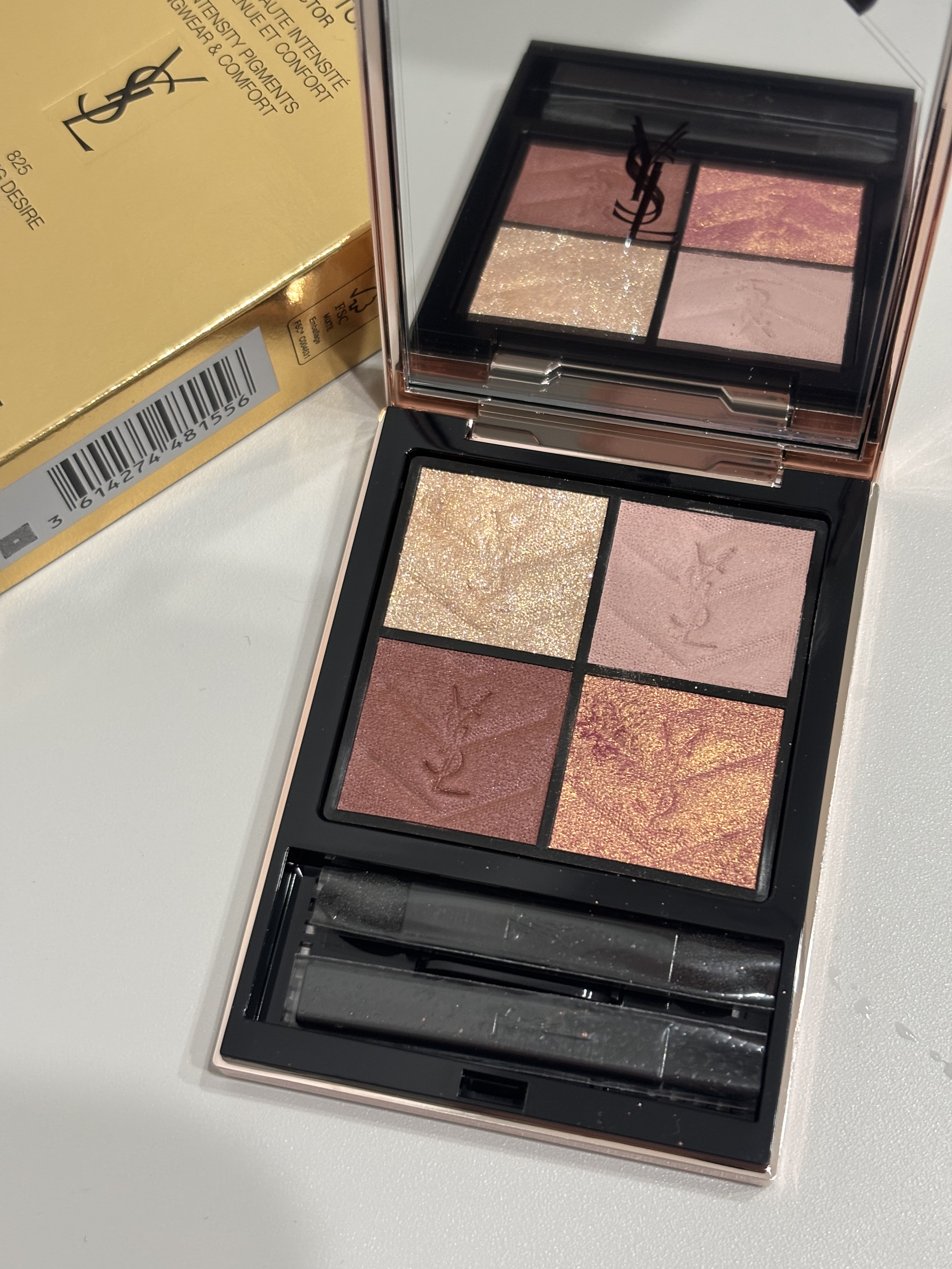 クチュール ミニ クラッチ/YVES SAINT LAURENT BEAUTE/アイシャドウパレットを使ったクチコミ（1枚目）