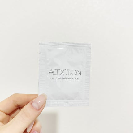 ADDICTION オイルクレンジング アディクションのクチコミ「〖ADDICTION オイルクレンジング アディクション〗
サンプルの使用です。
サラサラだ.....」(1枚目)