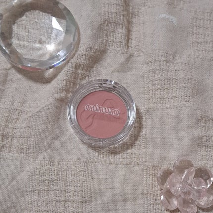ミニュム リボンパウダーチーク/minum/パウダーチークを使ったクチコミ(3枚目)
