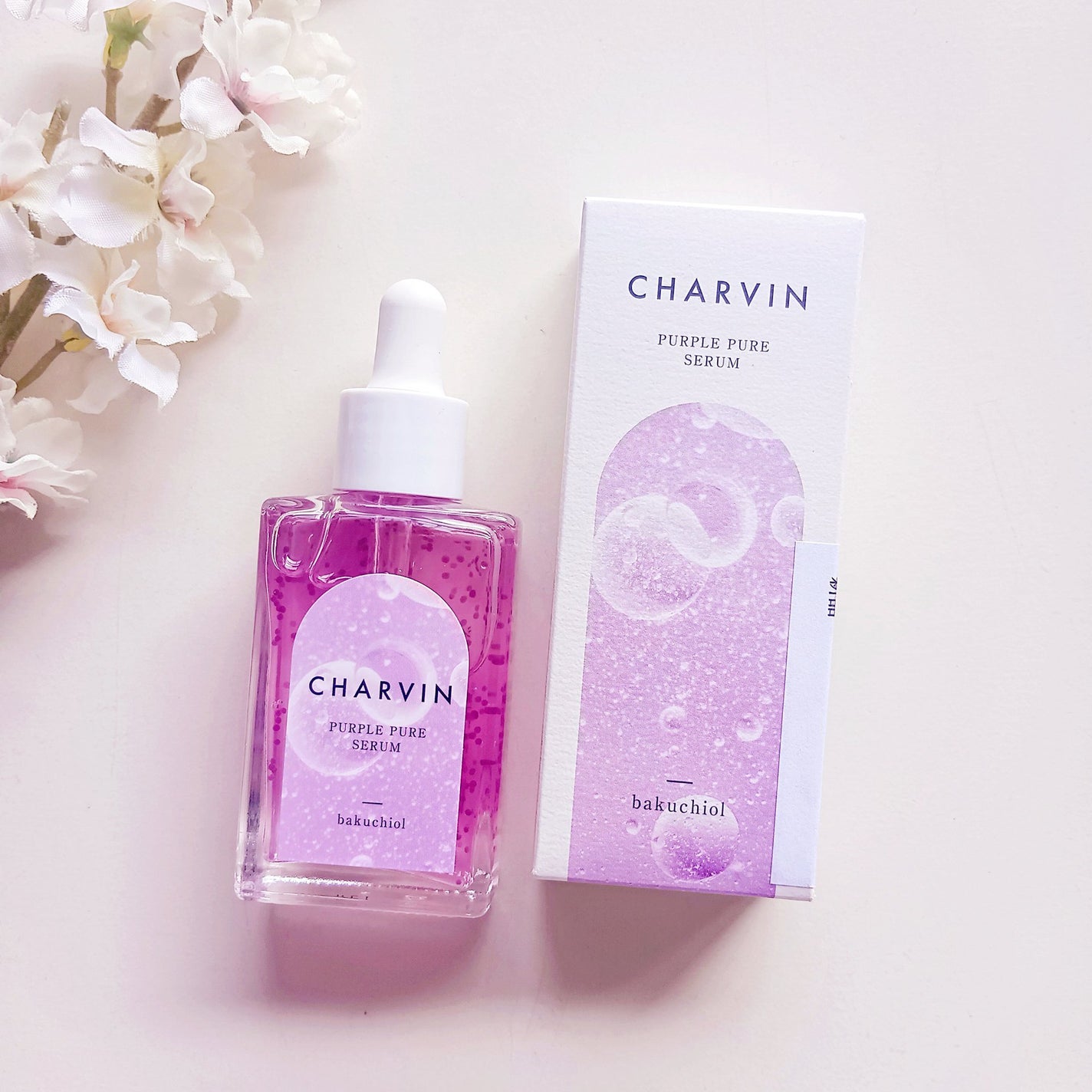 PURPLE PURE SERUM/CHARVIN/美容液を使ったクチコミ(1枚目)