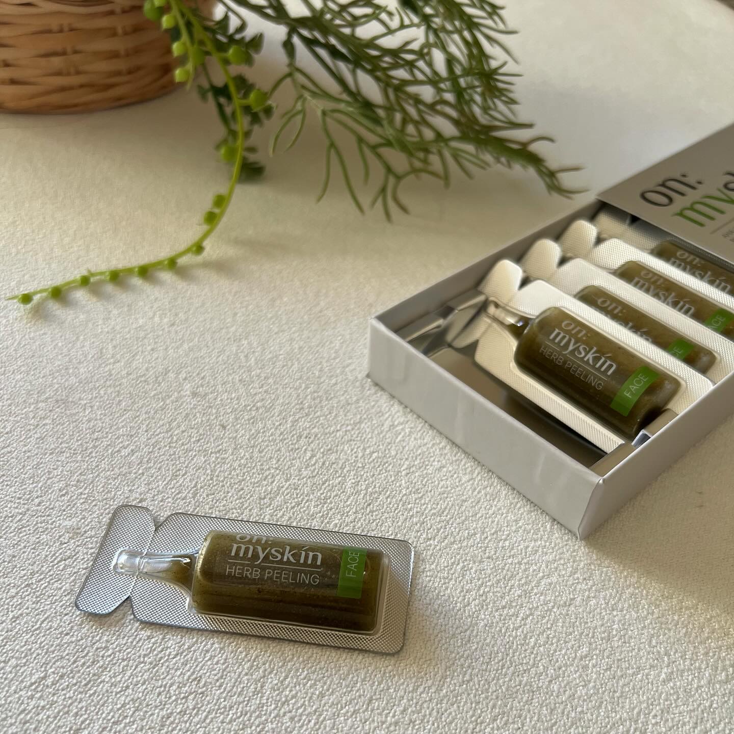 ハーブピーリング/on:myskin/ピーリングを使ったクチコミ（1枚目）