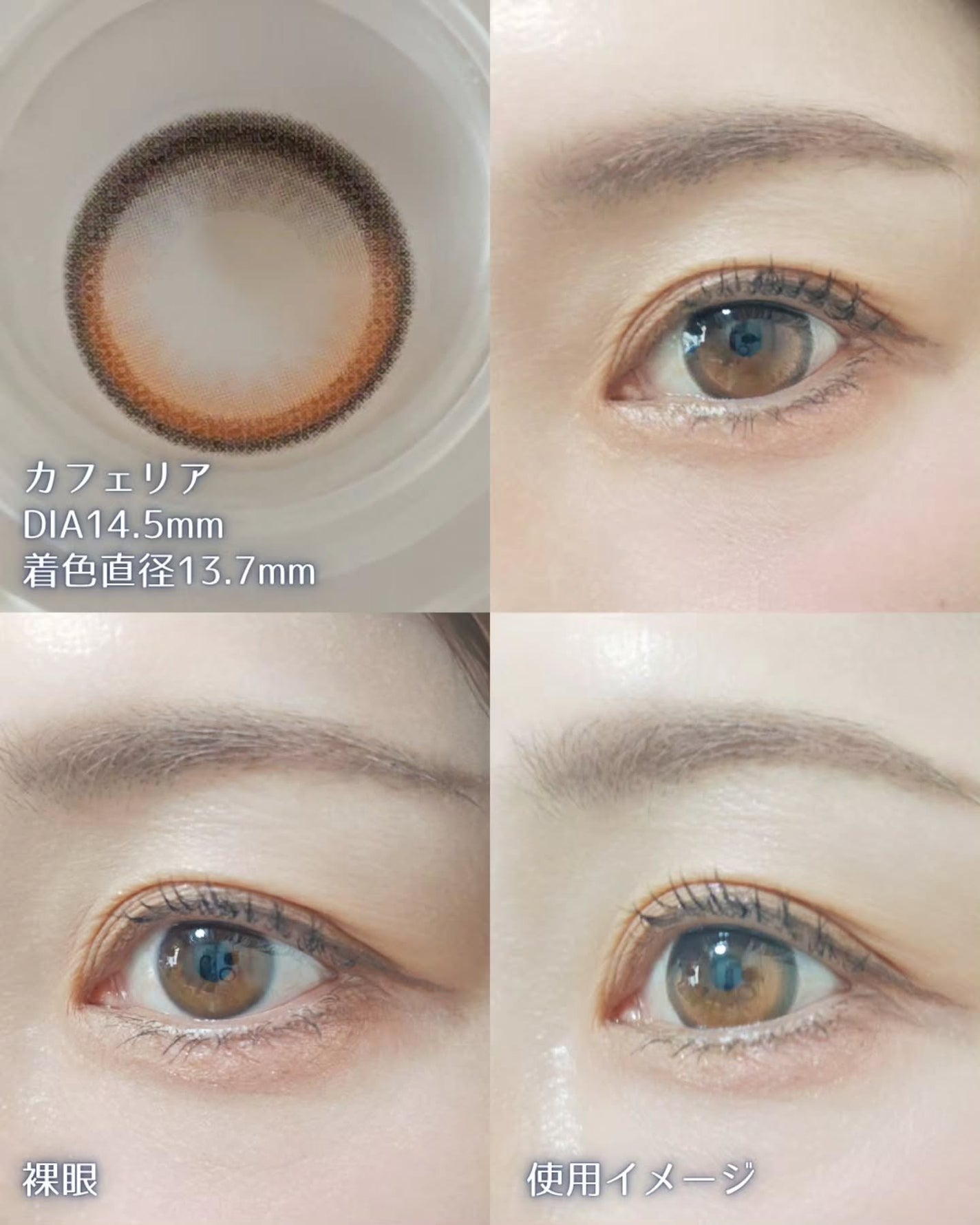 Ferenne 1day/Ferenne/ワンデー(1DAY)カラコンを使ったクチコミ(4枚目)