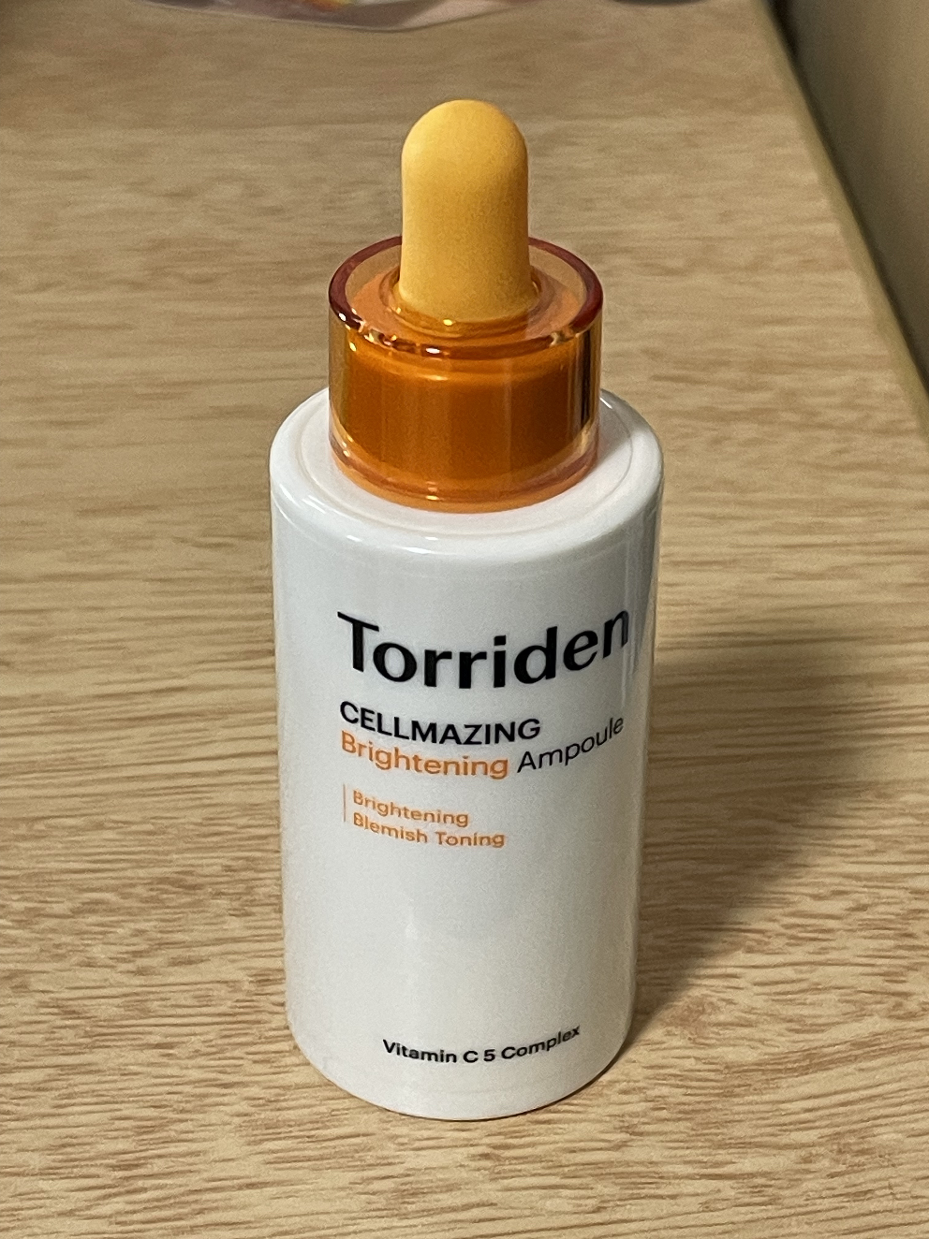 セルメイジング ビタC ブライトニングアンプル/Torriden/美容液を使ったクチコミ（1枚目）