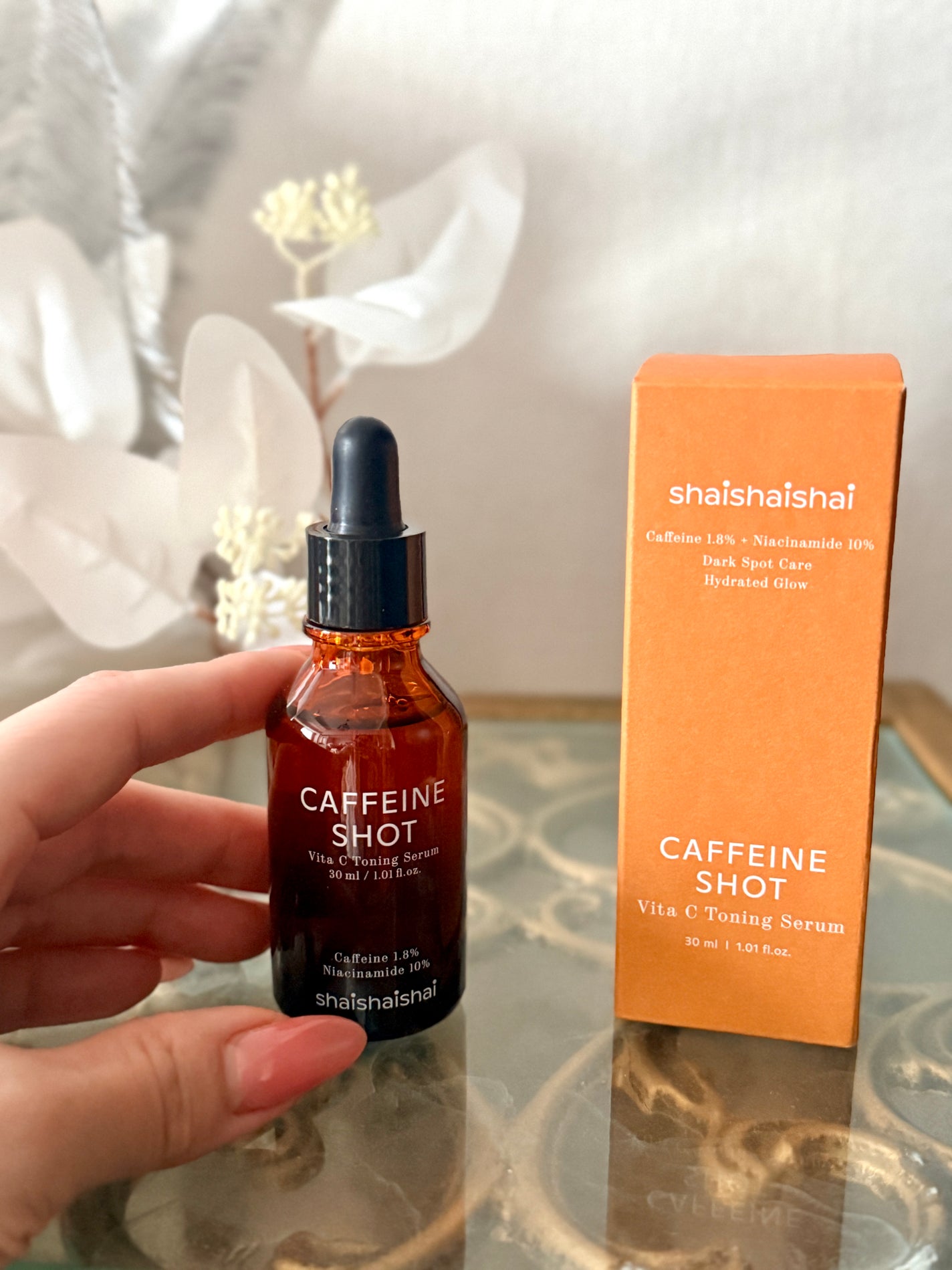 カフェインショット ビタC トーニングセラム/shaishaishai/美容液を使ったクチコミ(1枚目)