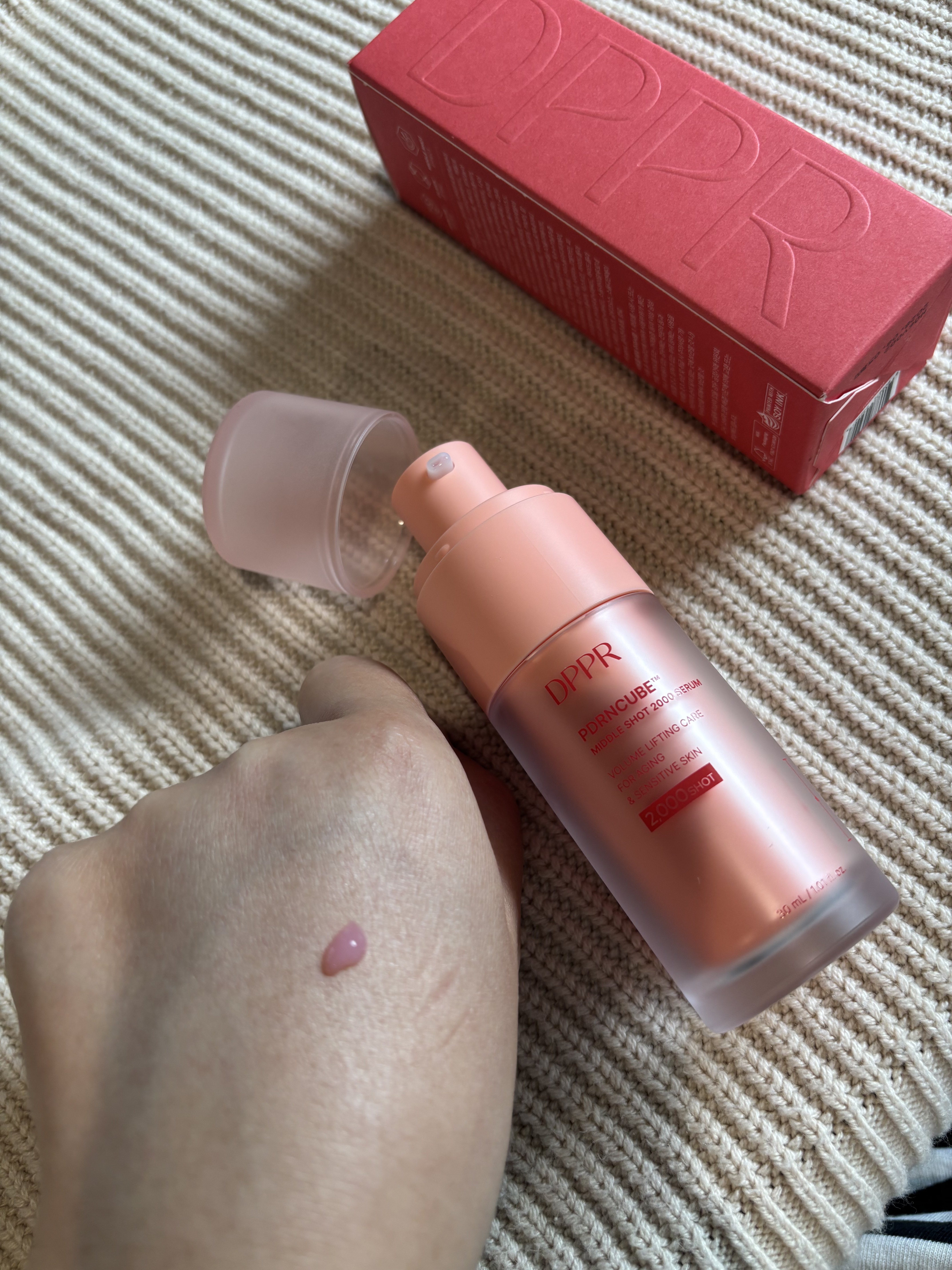 PDRNキューブセラム/DPPR/美容液を使ったクチコミ（2枚目）