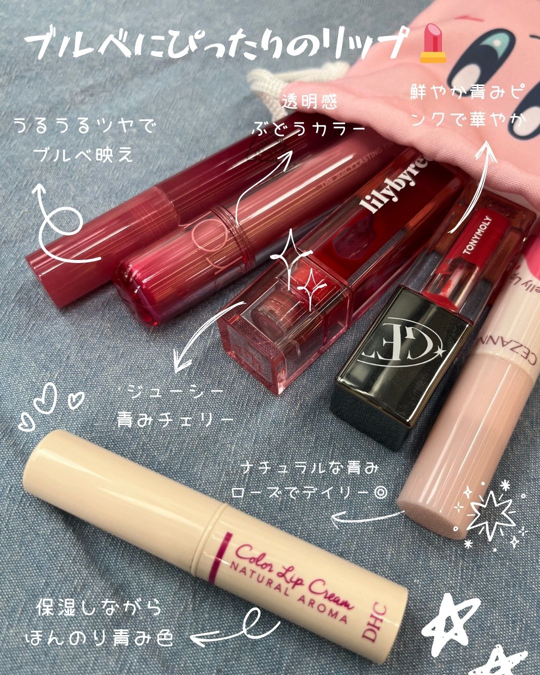 3CE ドロップグロウジェル VERY SURE/3CE/リップグロスを使ったクチコミ（1枚目）