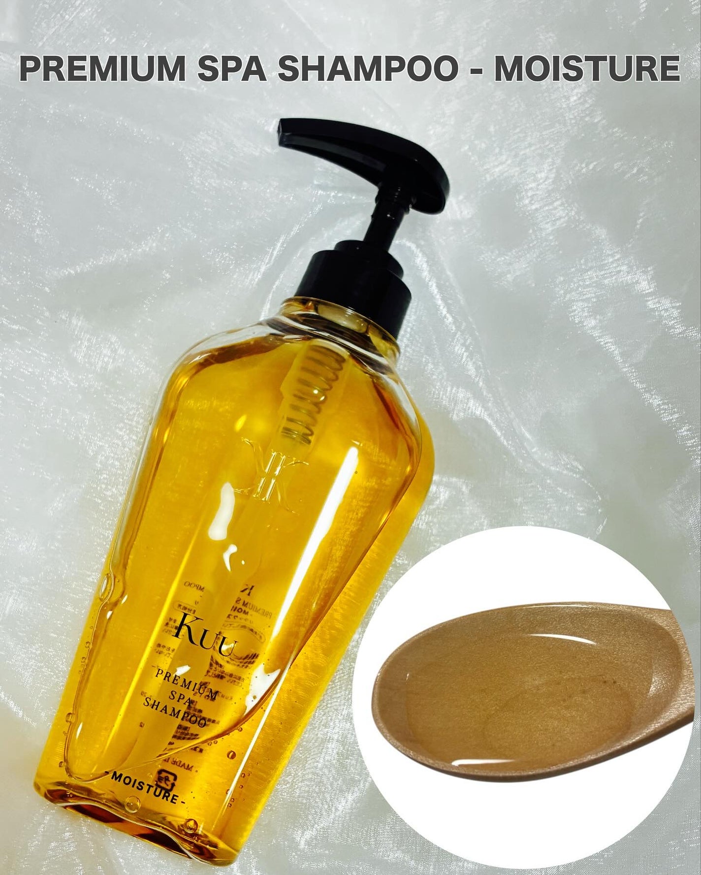 Kuu PREMIUM SPA SHAMPOO&TREATMENT -MOISTURE-/Kuu/サロンシャンプーを使ったクチコミ(2枚目)