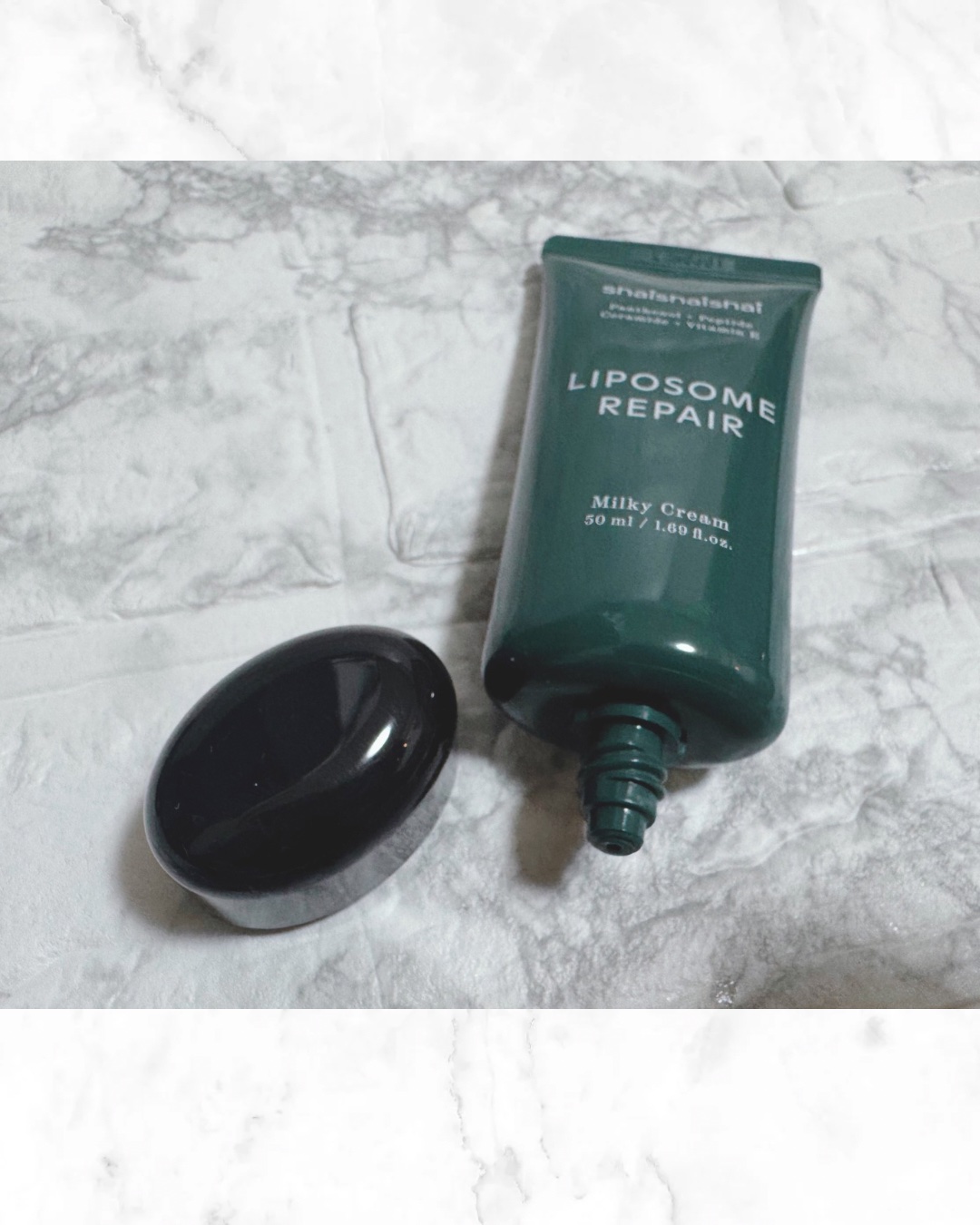 リポソームリペア ミルキークリーム/shaishaishai/フェイスクリームを使ったクチコミ（2枚目）