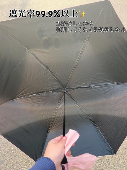 コンパクト晴雨傘/deardoris/日傘を使ったクチコミ(4枚目)
