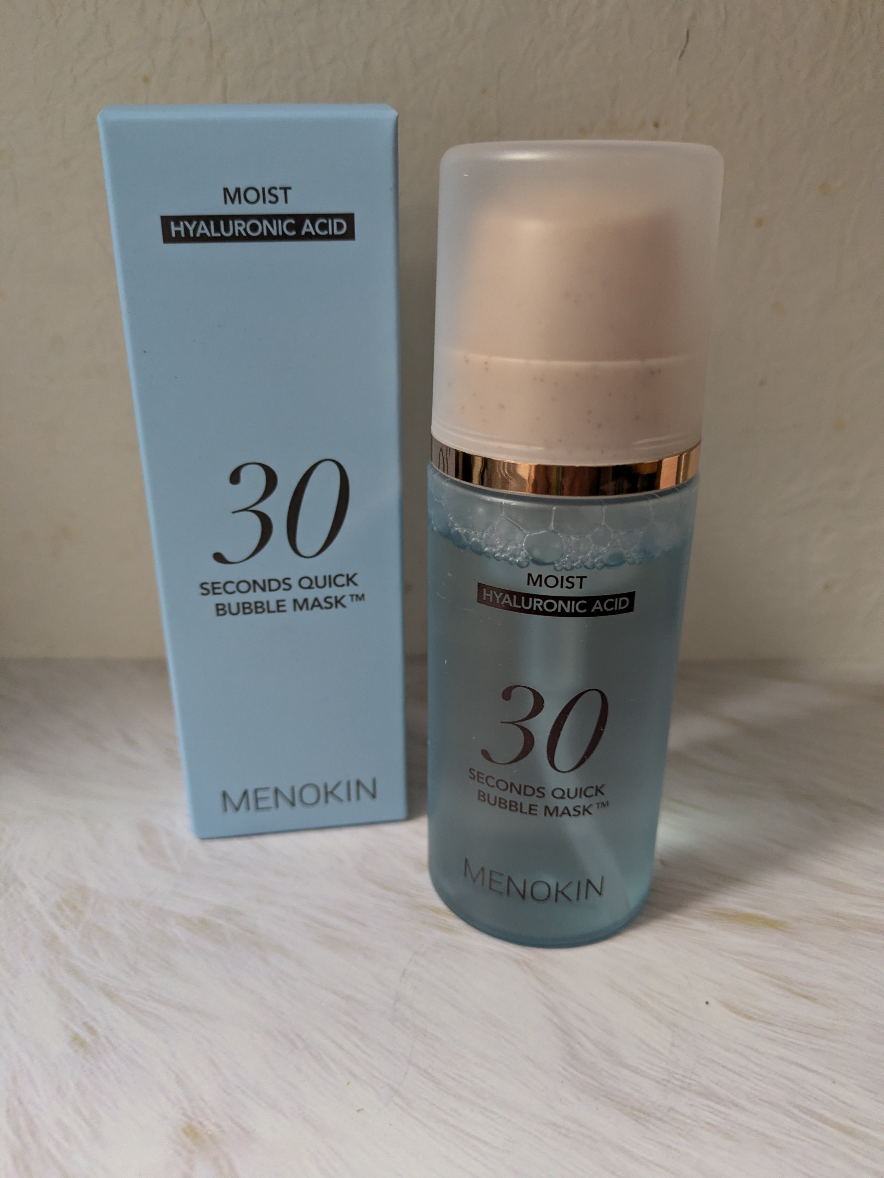 30秒クイックバブルマスク95ml モイスト/MENOKIN/シートマスク・パックを使ったクチコミ（1枚目）