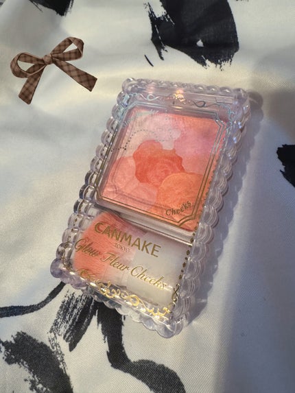 グロウフルールチークス/キャンメイク/パウダーチークを使ったクチコミ(1枚目)