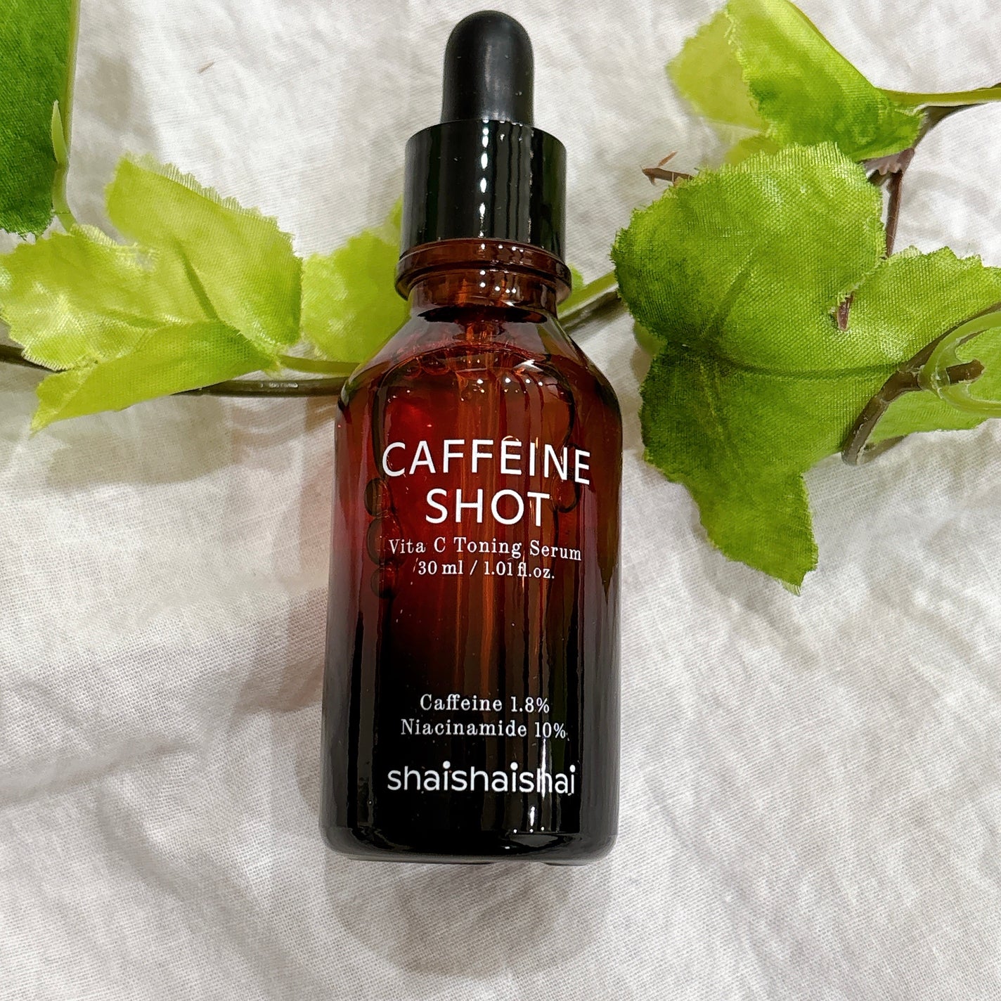 さわちん⌇フォロバ100% on LIPS 「shaishaishai カフェインショット ビタCトーニング..」(1枚目)