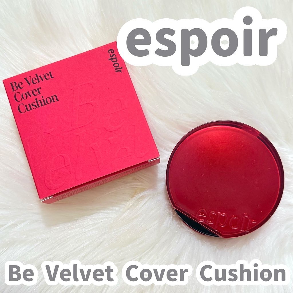 ビーベルベットカバークッション/espoir/クッションファンデーションを使ったクチコミ（1枚目）