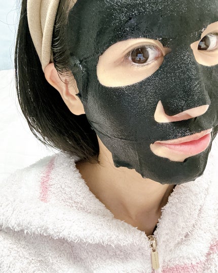 ジェイジュン ブラック水光マスク/JAYJUN/シートマスク・パックを使ったクチコミ(4枚目)