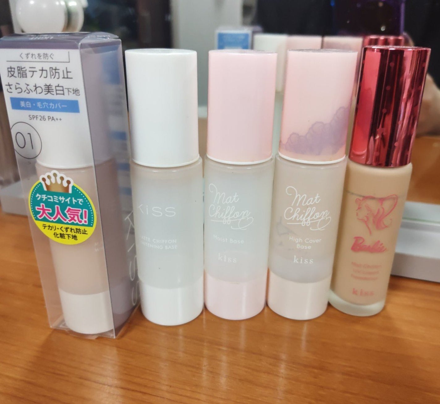 マットシフォン UVホワイトニングベースN/KiSS/化粧下地を使ったクチコミ(7枚目)