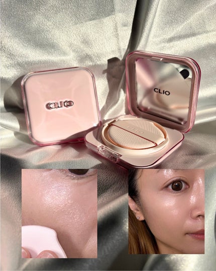 キルカバー メッシュ グロウ エッセンシャル クッション/CLIO/クッションファンデーションを使ったクチコミ(4枚目)