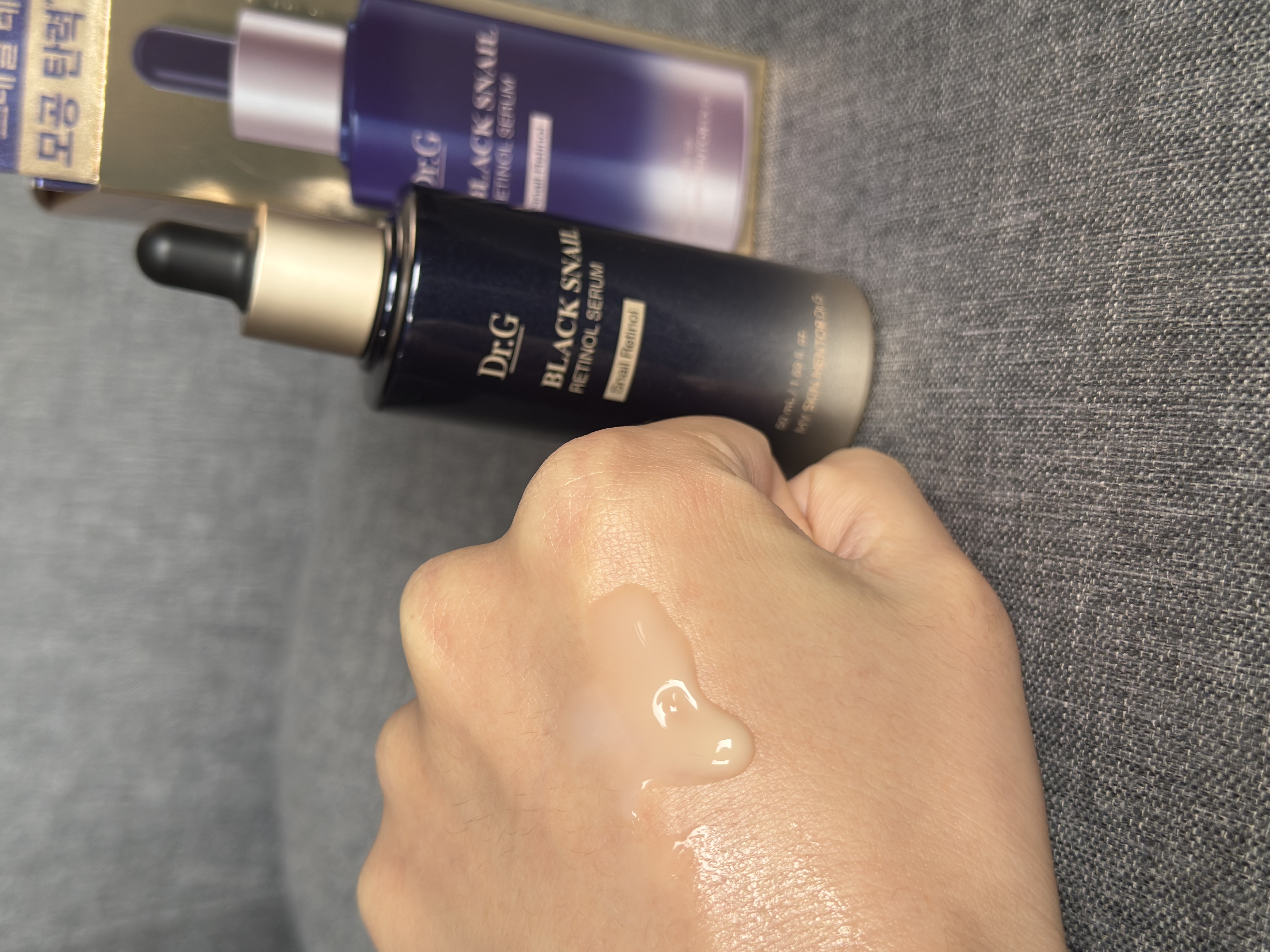 ブラックスネイルレチノールセラム/Dr.G/美容液を使ったクチコミ（1枚目）