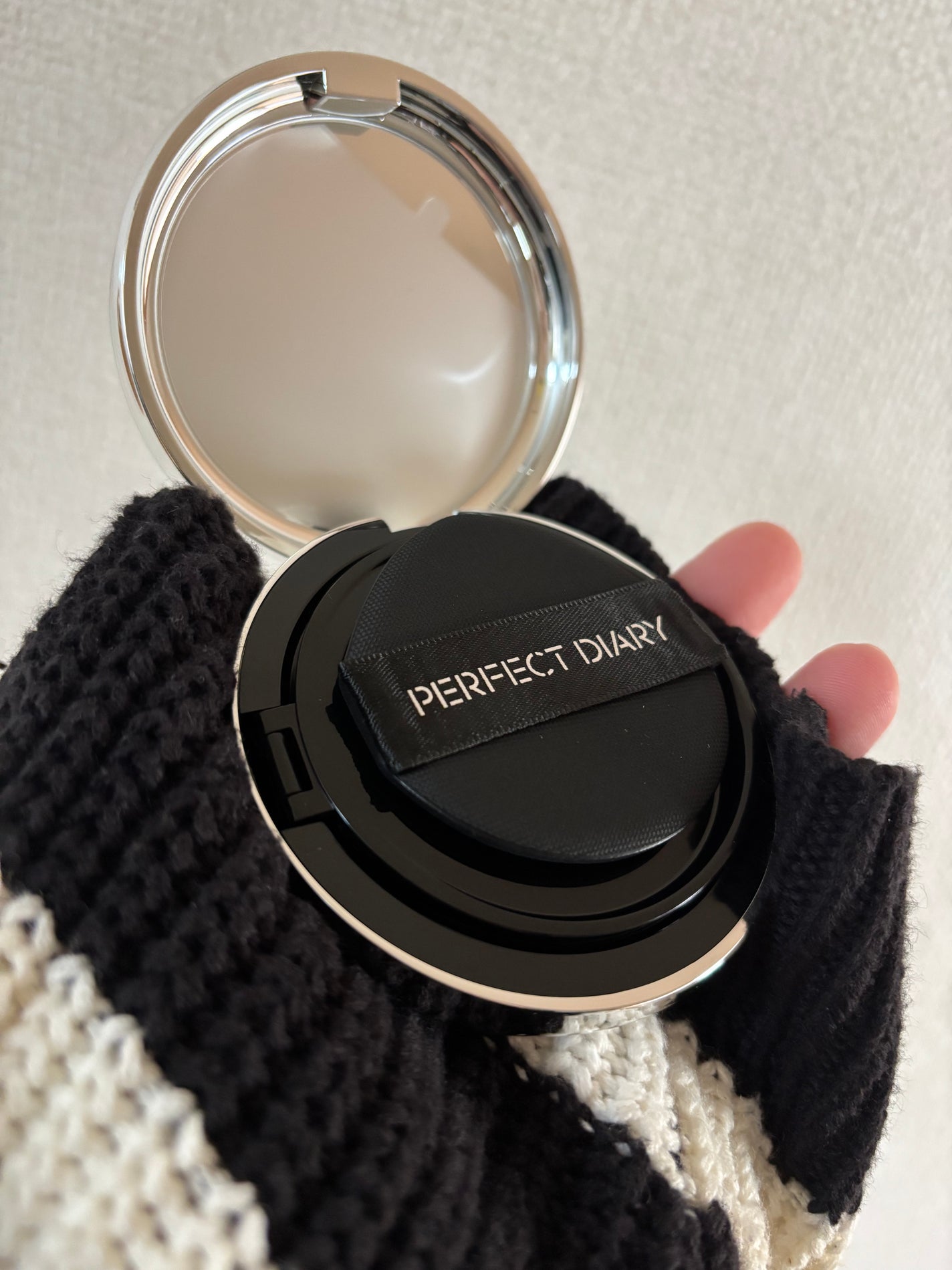 エッセンスコンシーリング UV クッションファンデーション/PERFECT DIARY/クッションファンデーションを使ったクチコミ(2枚目)