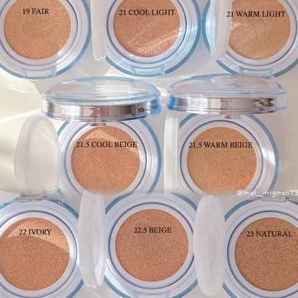 ウォーターレイヤーフィットクッション/ABOUT TONE/クッションファンデーションを使ったクチコミ(5枚目)