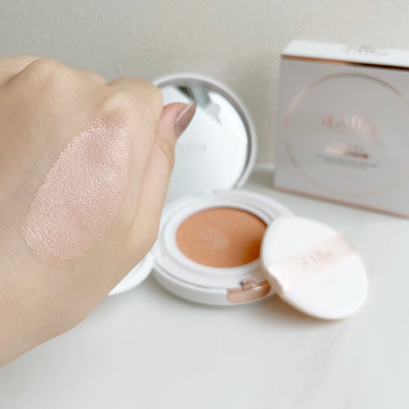 ウォータフルトーンアップサンクリーム/ダルバ/日焼け止めクリームを使ったクチコミ(3枚目)