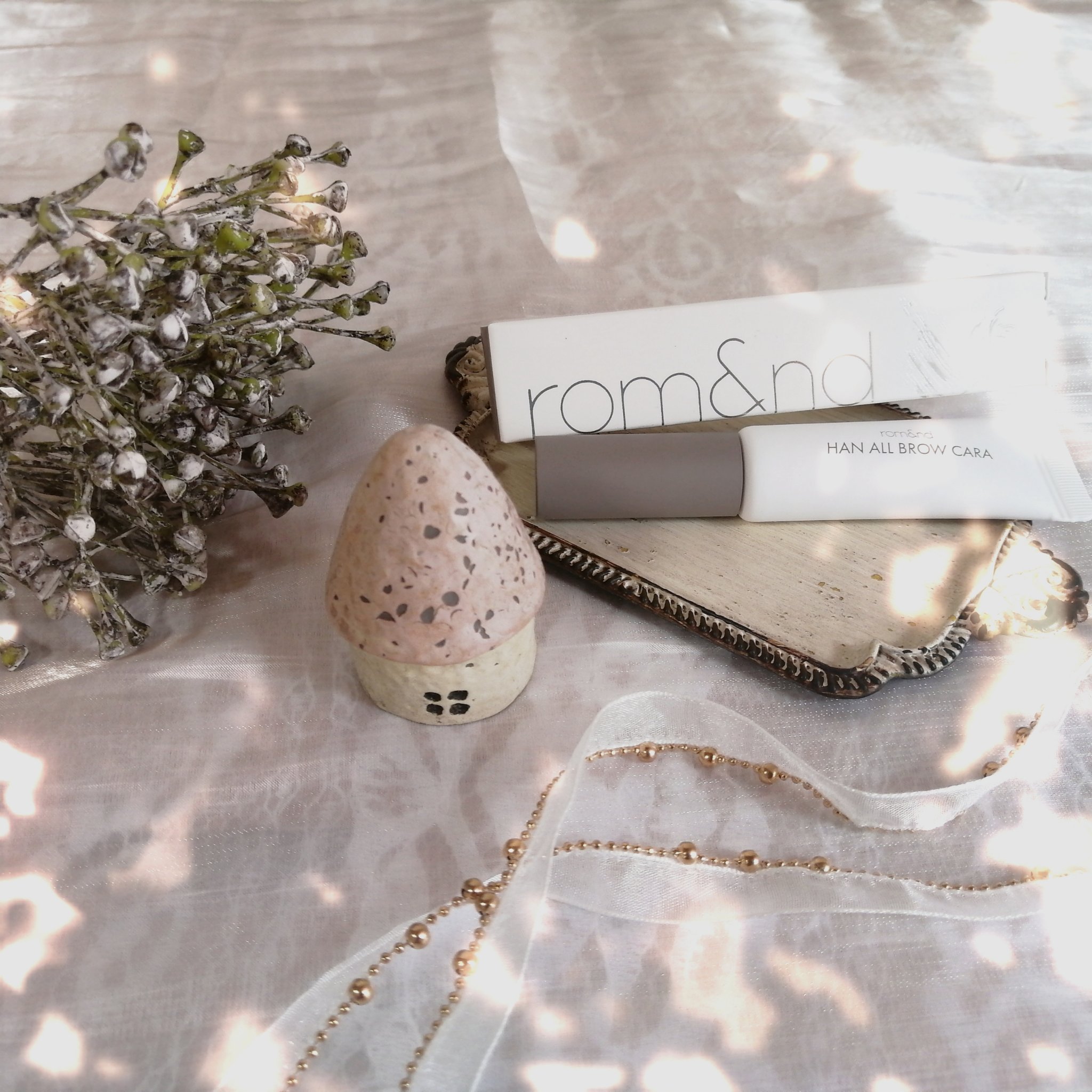 ハンオールブロウカラ/rom&nd/眉マスカラを使ったクチコミ（2枚目）