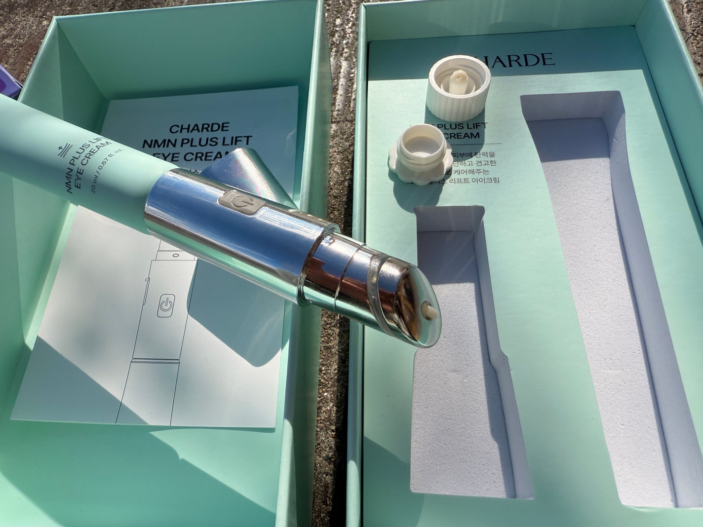 NMNプラスリフトアイクリーム/CHARDE/アイケア・アイクリームを使ったクチコミ(3枚目)