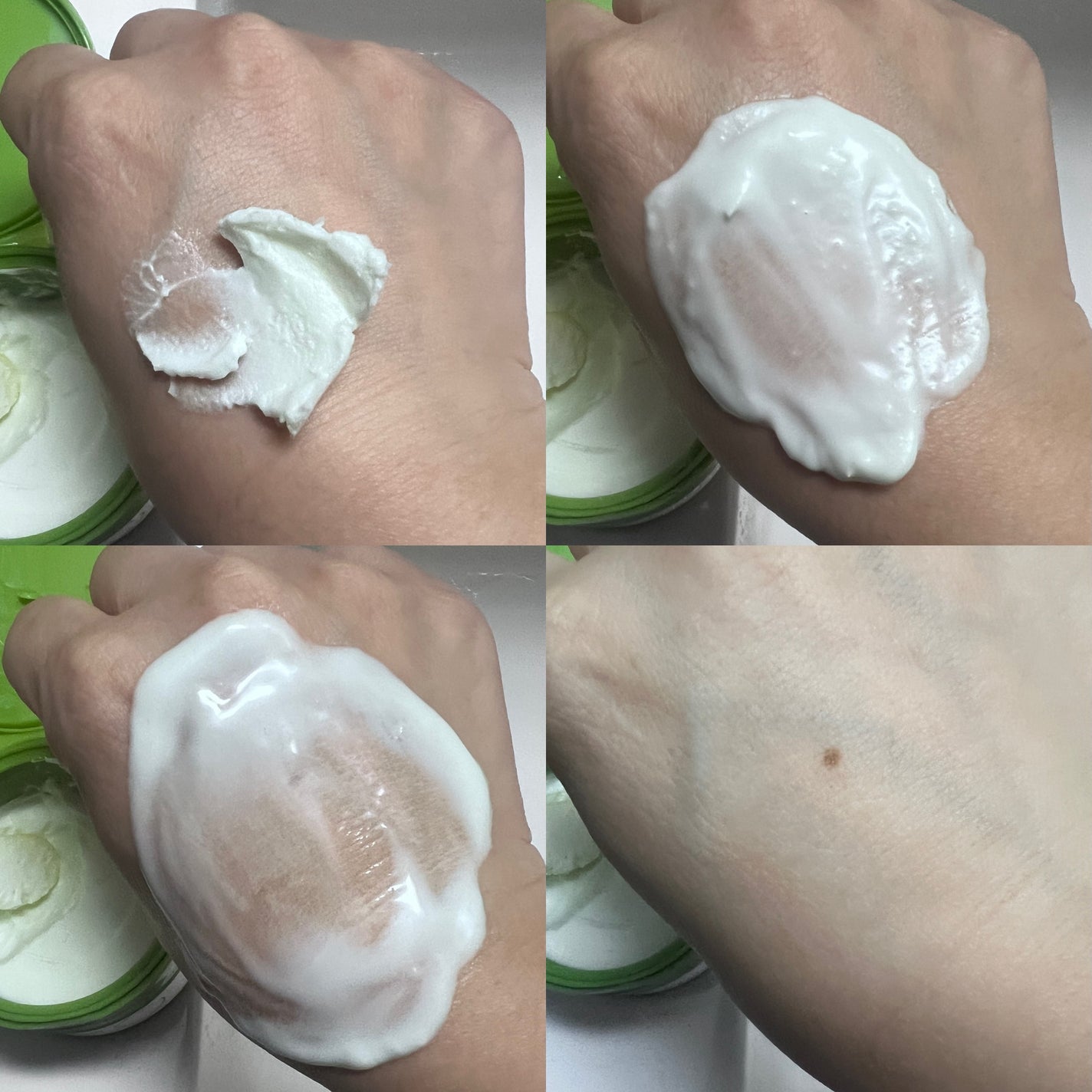 緑豆毛穴クレンジングミルクバーム/beplain/クレンジングバームを使ったクチコミ(2枚目)