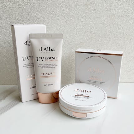 ウォータフルトーンアップサンクリーム/ダルバ/日焼け止めクリームを使ったクチコミ(1枚目)