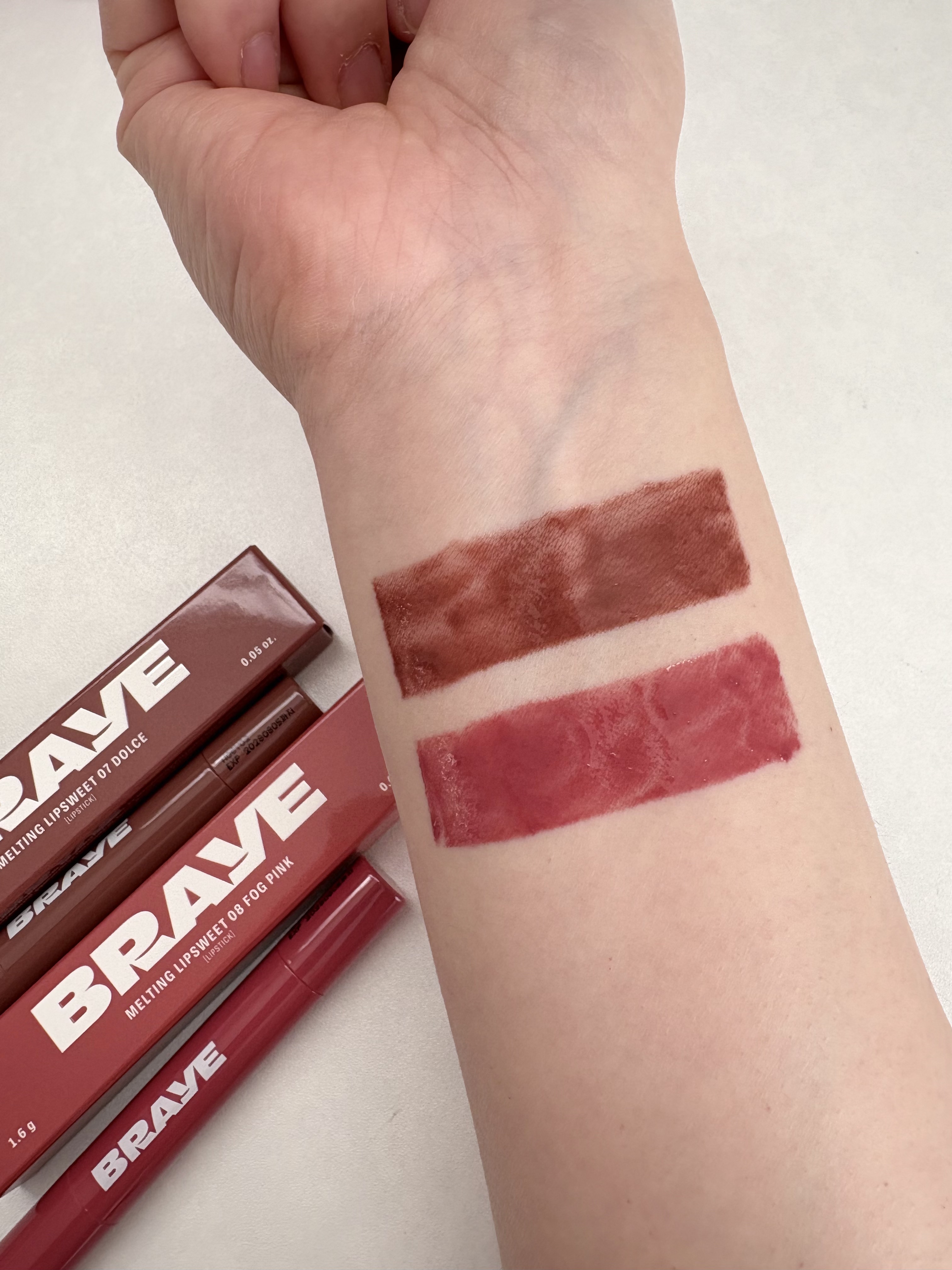 メルティングリップスウィート/BRAYE/口紅を使ったクチコミ（3枚目）