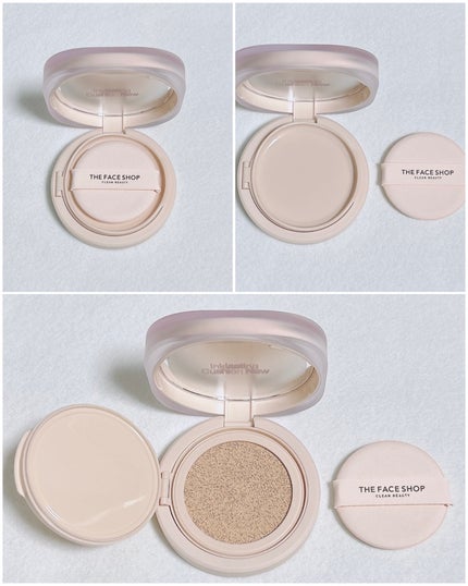 インクラスティングクッションファンデーション/THE FACE SHOP/クッションファンデーションを使ったクチコミ(3枚目)