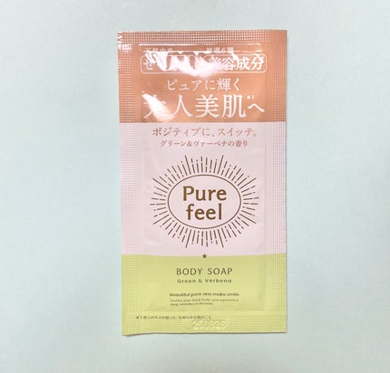 Purefeel Purefeel ボディソープ グリーン&ヴァーベナの香りのクチコミ「Purefeel
ボディソープ
グリーン&ヴァーベナの香り
贅沢なボタニカルの香りで、毎日.....」(1枚目)