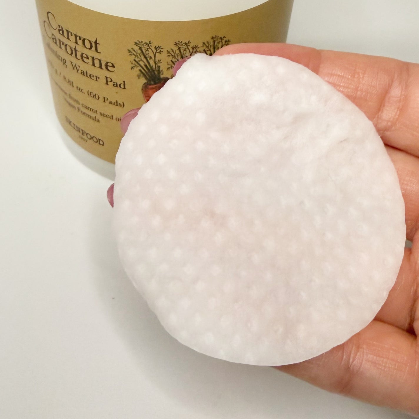 キャロットカロテン カーミングウォーターパッド/SKINFOOD/トナーパッドを使ったクチコミ(3枚目)