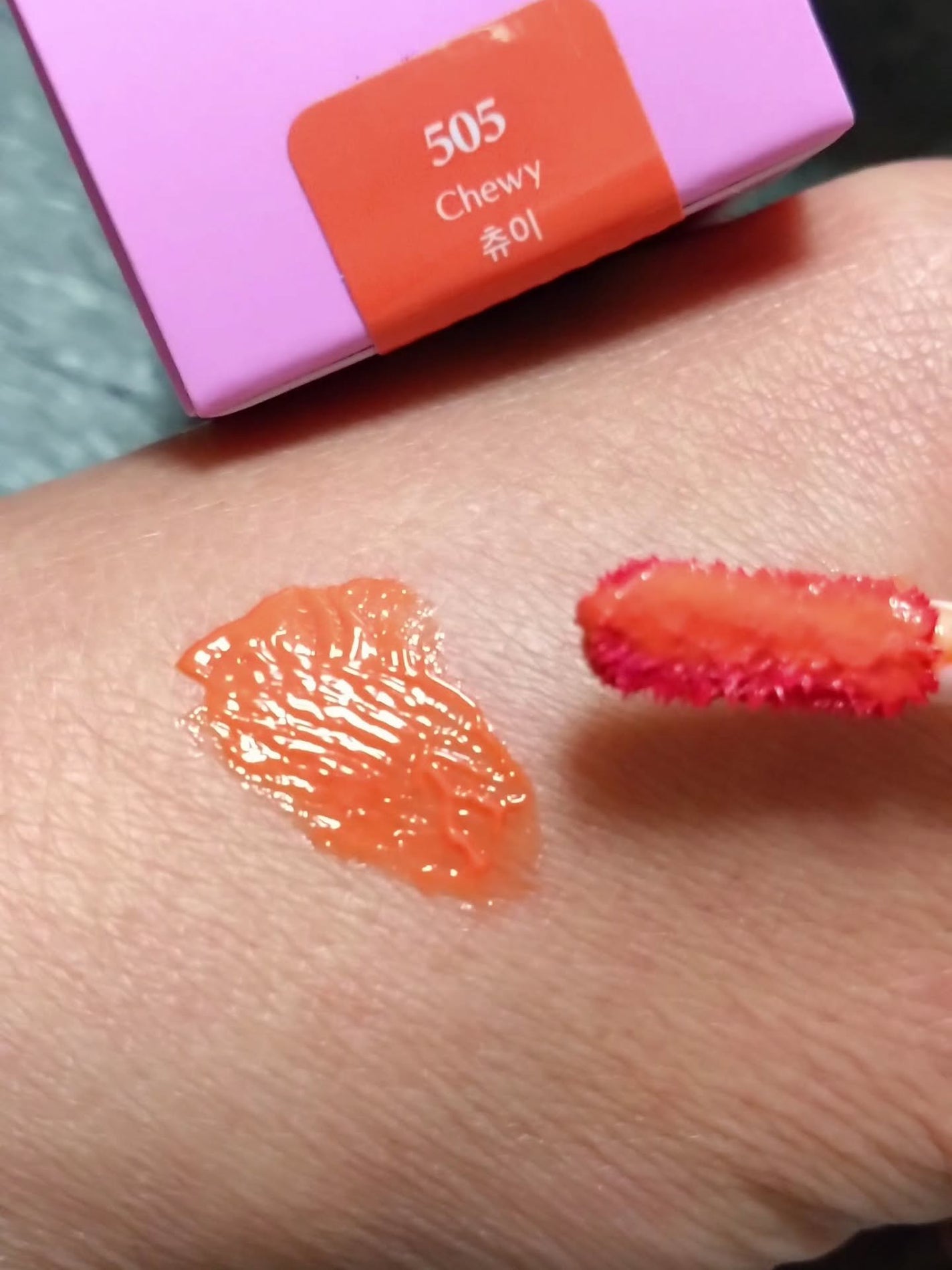 ポッピングバルーンティント/Laka/リップティントを使ったクチコミ(3枚目)