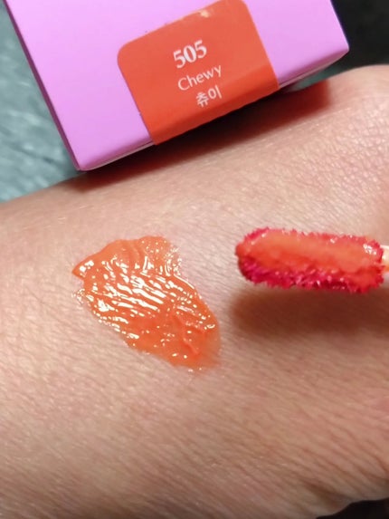 ポッピングバルーンティント/Laka/リップティントを使ったクチコミ(3枚目)