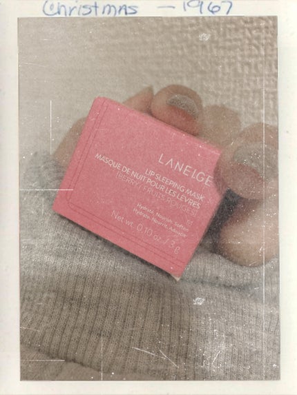 リップスリーピングマスク/LANEIGE/リップバームを使ったクチコミ(1枚目)