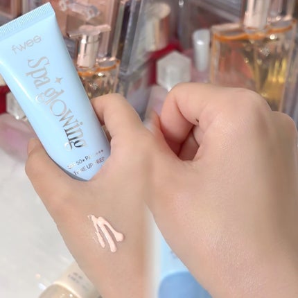 スパグロウUVトーンアップベース/fwee/化粧下地を使ったクチコミ(2枚目)