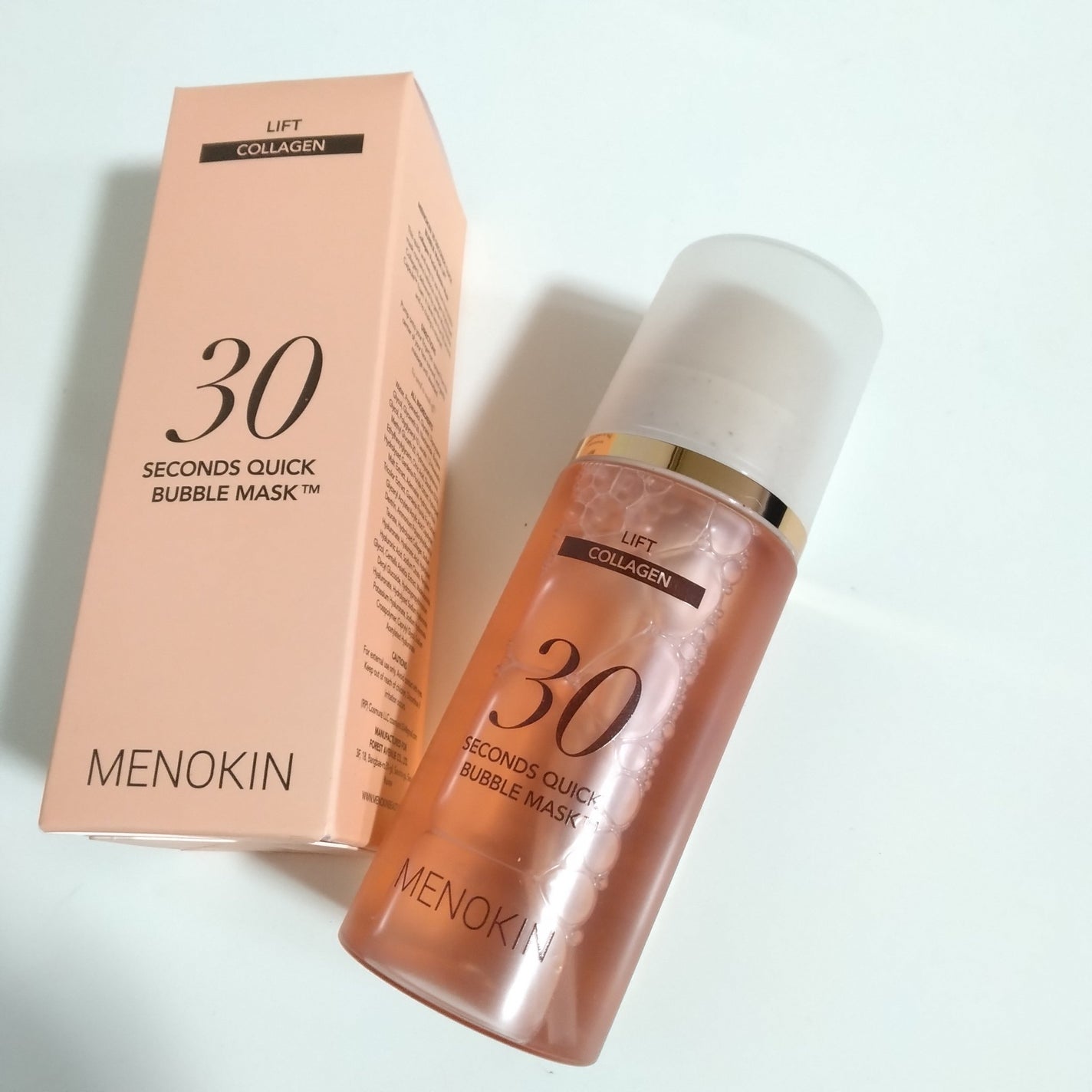 30秒クイックバブルマスク95ml リフト/MENOKIN/シートマスク・パックを使ったクチコミ(4枚目)