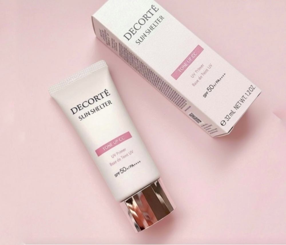サンシェルター　マルチ プロテクション　トーンアップＣＣ/DECORTÉ/化粧下地を使ったクチコミ（2枚目）