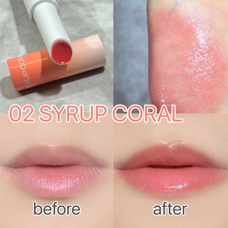 MELTING CHANGE PLUMPING BALM/keybo/口紅を使ったクチコミ（2枚目）