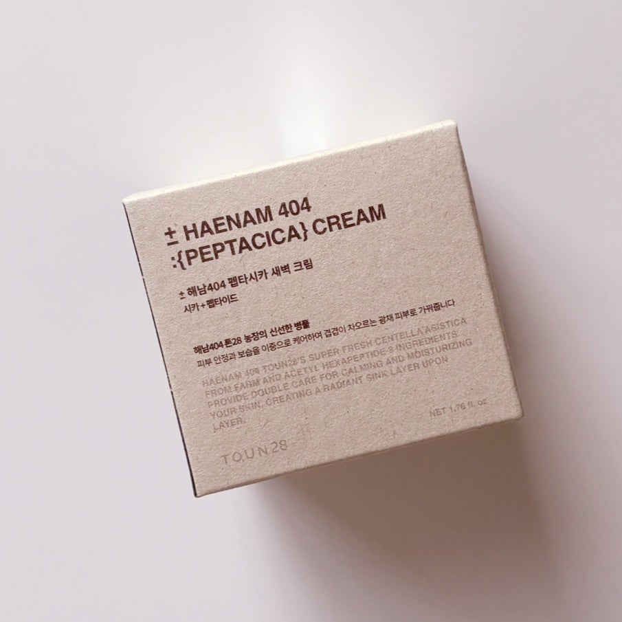 へナム404ペプタシカクリーム/TOUN28/フェイスクリームを使ったクチコミ(3枚目)