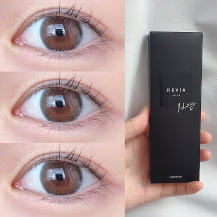 ReVIA 1day/ReVIA/ワンデー(1DAY)カラコンを使ったクチコミ(3枚目)