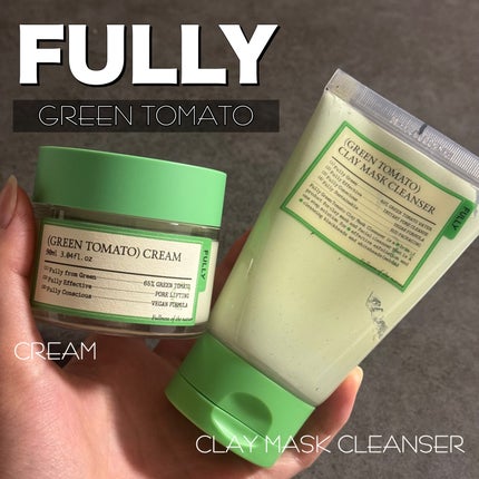 グリーントマトクレイマスククレンザー/FULLY/洗い流すパック・マスクを使ったクチコミ(1枚目)