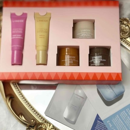 リップスリーピングマスク ミッドナイトミニズ N/LANEIGE/リップケアを使ったクチコミ(4枚目)