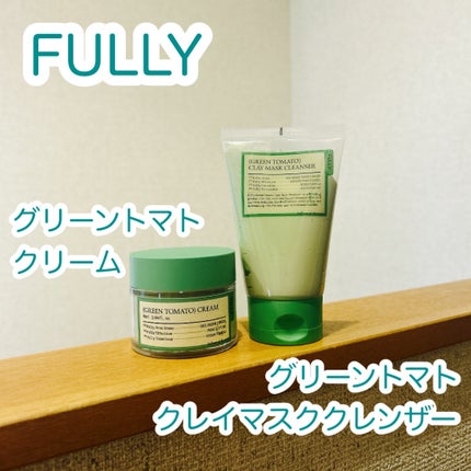 グリーントマトクレイマスククレンザー/FULLY/洗い流すパック・マスクを使ったクチコミ(1枚目)