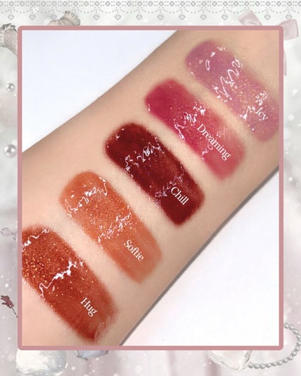 オーナメント プリズム シャイン パール グロス/Milk Touch/リップグロスを使ったクチコミ(2枚目)