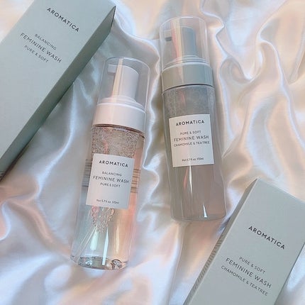 ピュア&ソフトフェミニンウォッシュ /AROMATICA/デリケートゾーンケアを使ったクチコミ(7枚目)