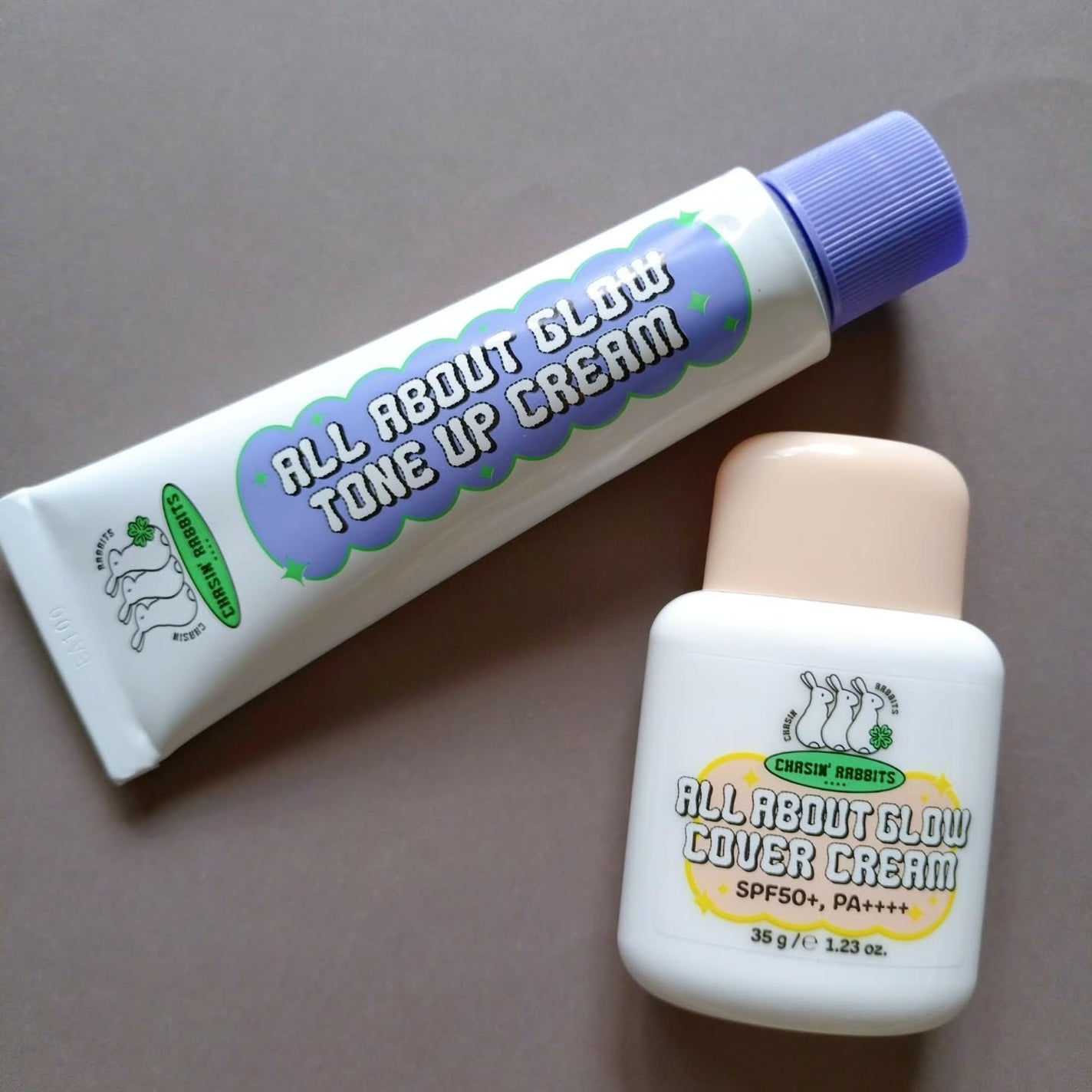 オールアバウトグロウトーンアップクリーム/CHASIN'RABBITS/化粧下地を使ったクチコミ(1枚目)
