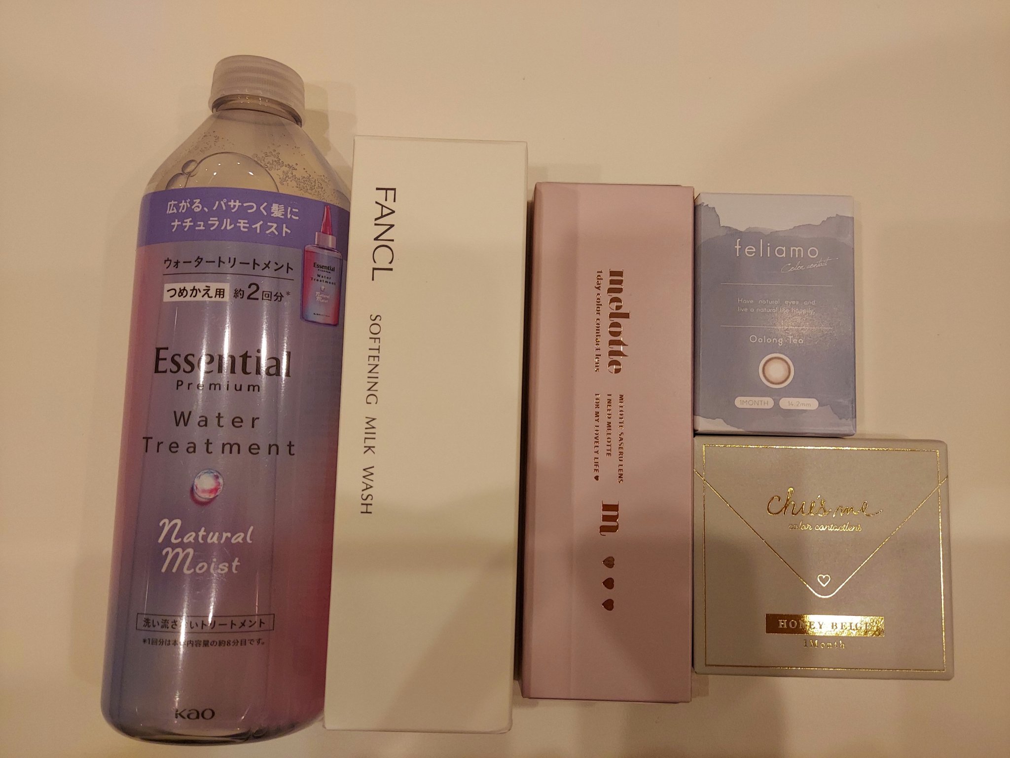 Chu's me monthly ハニーベージュ/Chu's me/１ヶ月（１MONTH）カラコンを使ったクチコミ（1枚目）