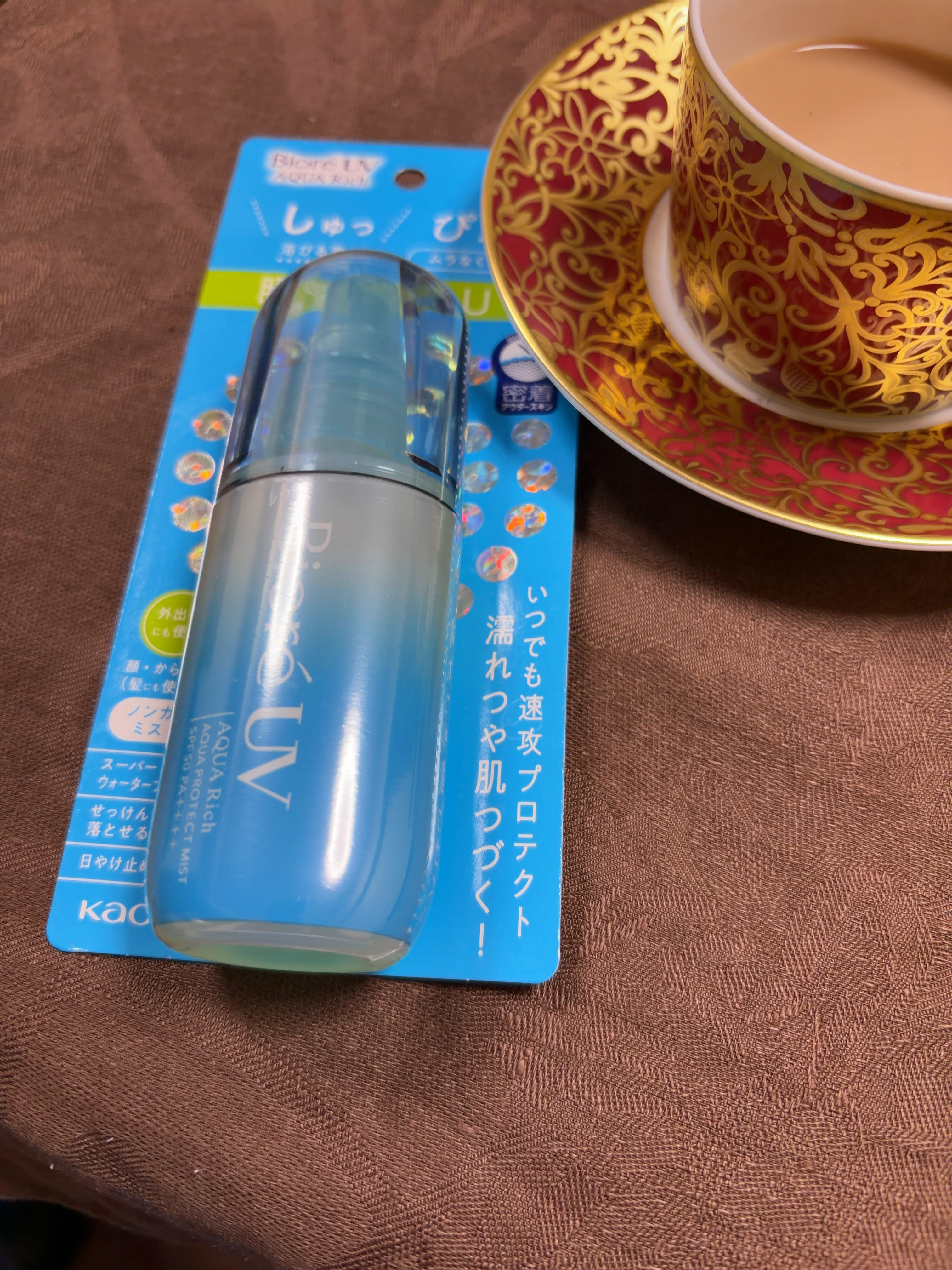 ビオレUV アクアリッチ アクアプロテクトミスト 60ml/ビオレ/日焼け止めミスト・スプレーを使ったクチコミ（1枚目）